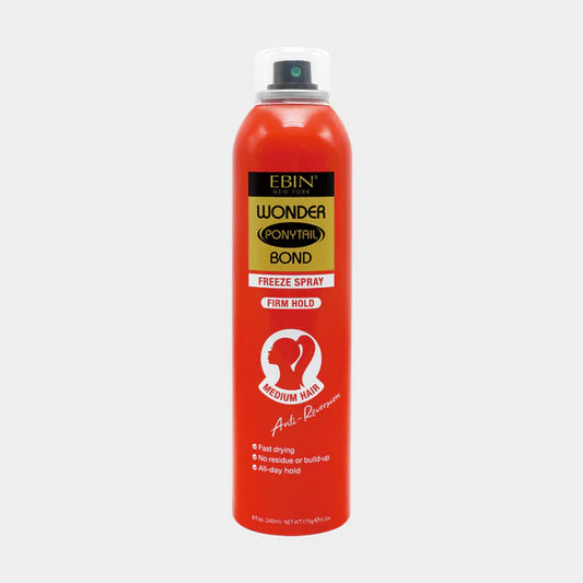 Ebin Wonder Ponytail Bond Freeze Spray Firm Hold 8oz