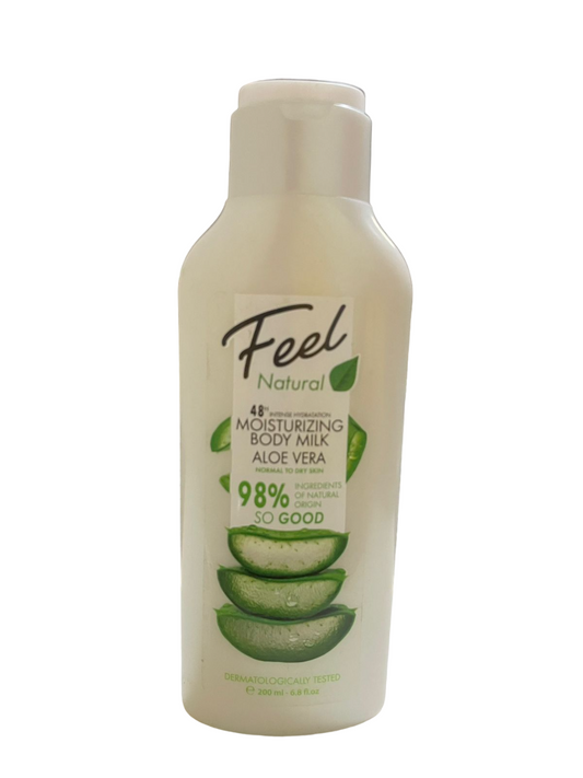 Feel Natural Aloe Vera Moisturizing Body Milk 200ml