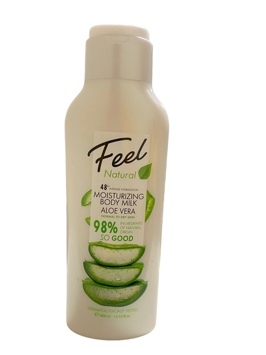 Feel Natural Aloe Vera Moisturizing Body Milk 400ml