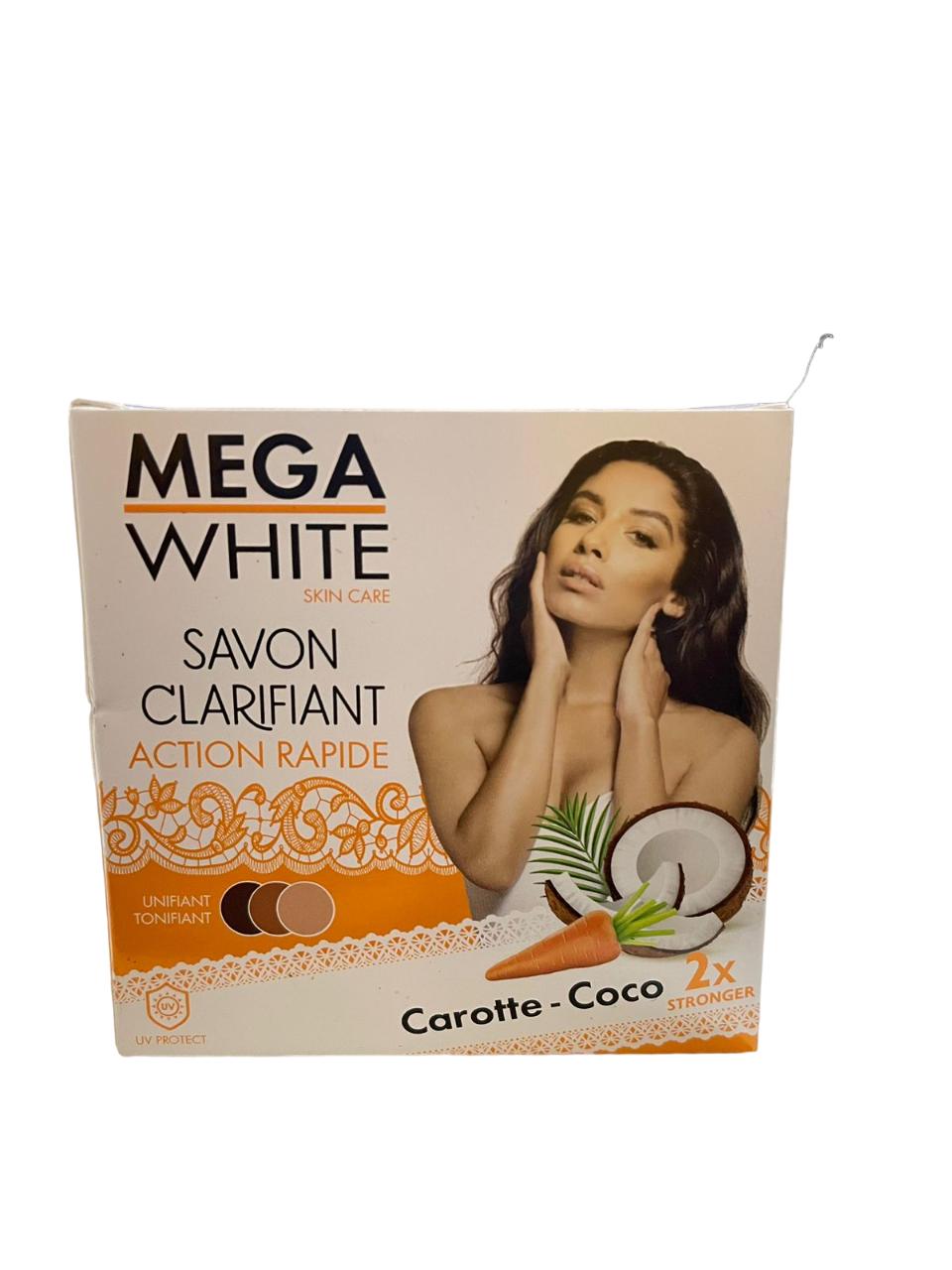 Mega White Rapid Action Clarifying Soap 100g