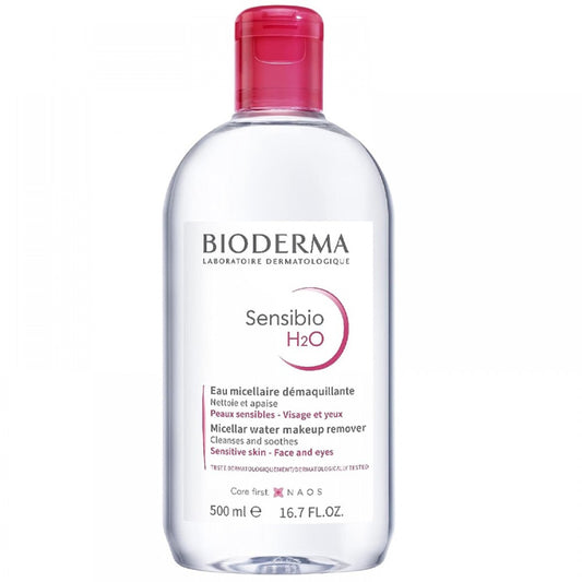 Bioderma Sensibio H2O Micellar Water Makeup Remover 500ml