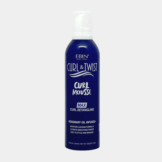 Ebin Curl Mousse Max Curl Detangling 12.5oz