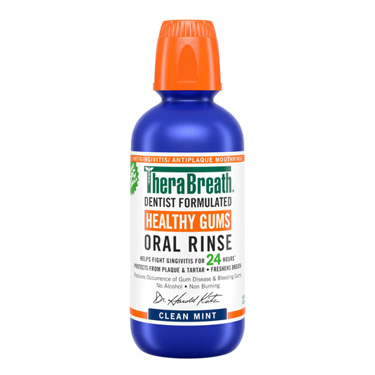 Therabreath healthy gums oral rinse mouthwash, 16.0 fl oz