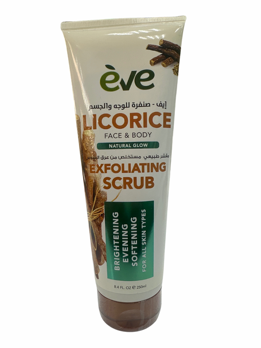 Eve Licorice Face and Body Scrub for all skin types