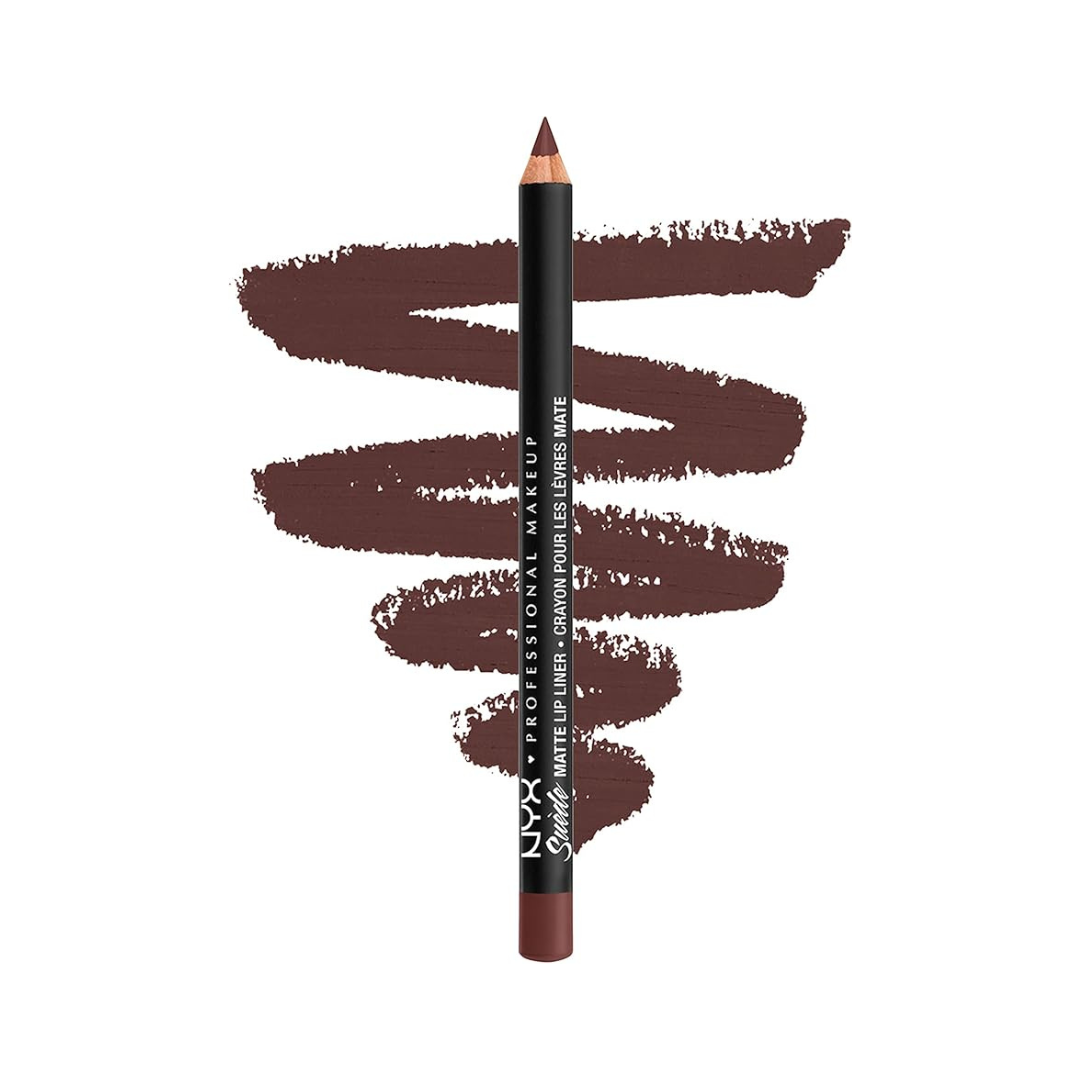 NYX Professional Suede Matte Lip Liner, Cold Brew 55 1g