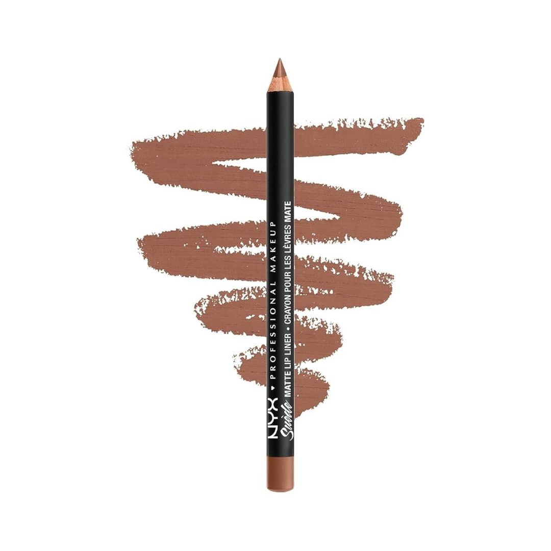 NYX Professional Makeup Suede Matte Lip Liner, Softspoken 04 1g