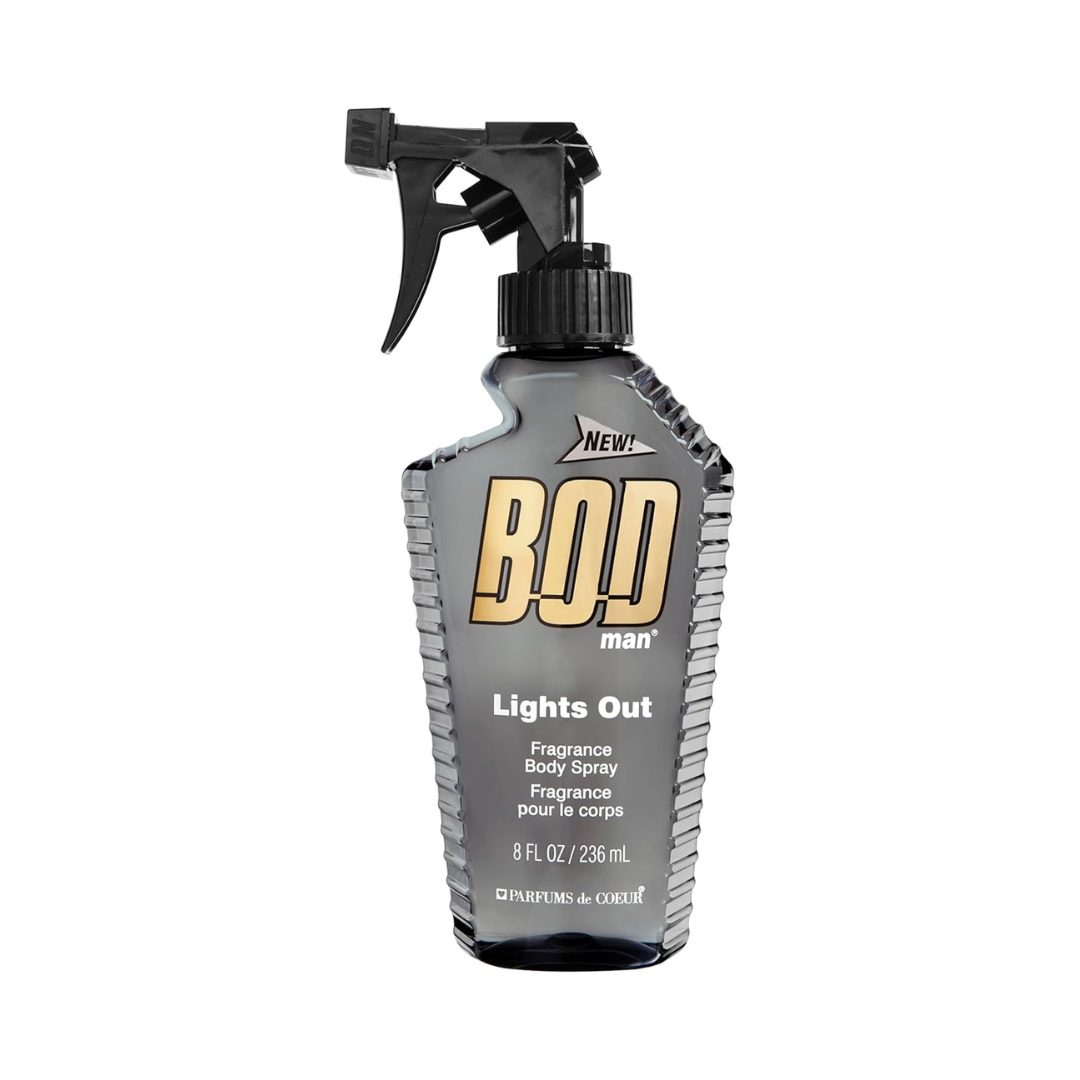 Bod Man Lights Out Body Spray 8oz