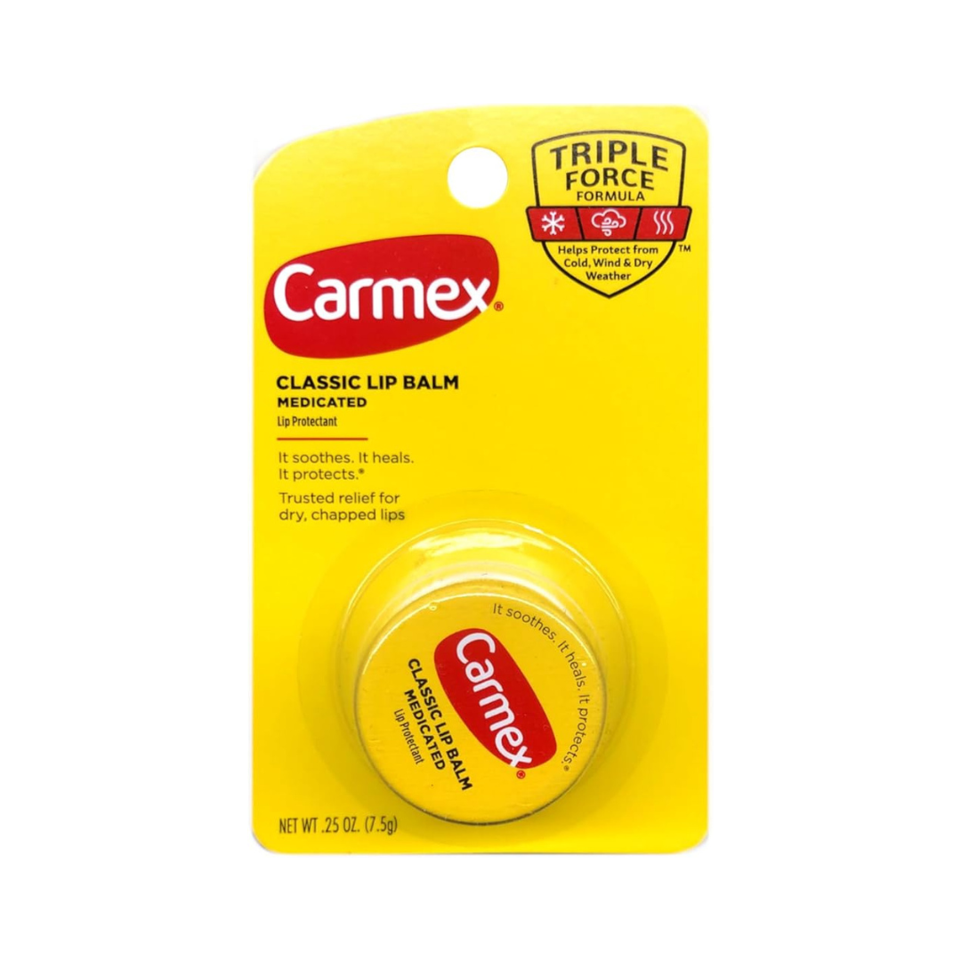 Carmex Classic Lip Balm Medicated, 0.25 oz