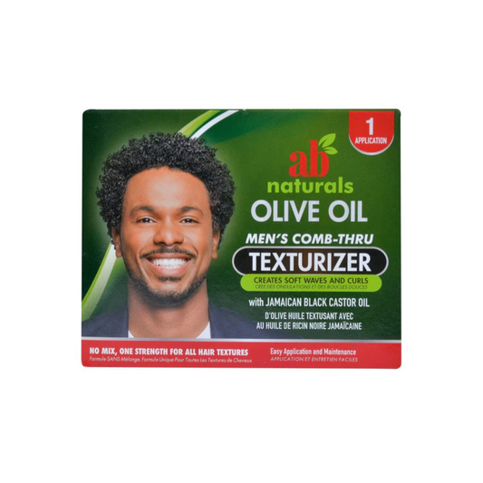 Ab Naturals زيت الزيتون Texturizer مع زيت الخروع الأسود الجامايكي للرجال