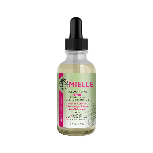 Mielle Organics Rosemary Mint Light Scalp & Hair Strengthening Oil 2oz