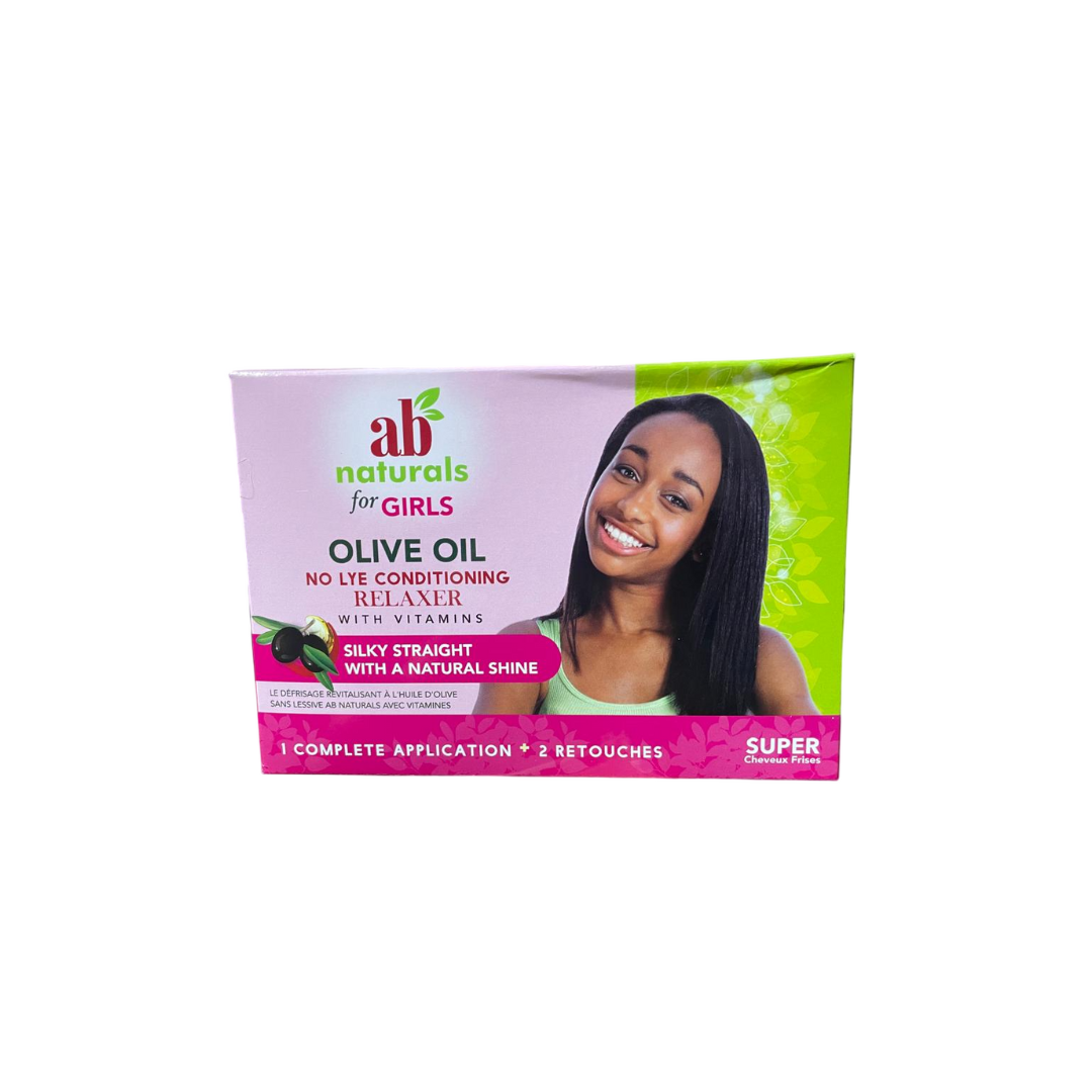 Ab NATURALS FOR GIRLS OLIVE OIL RELAXER 1APP SUPER