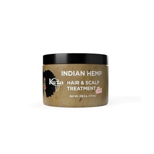 Kuza 100% Indian Hemp Hair And Scalp Treatment With Chebe, 7.7oz