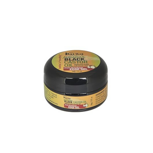 Kuza Jamaican Black Castor Oil Anti-Breakage EDGE GEL 2oz