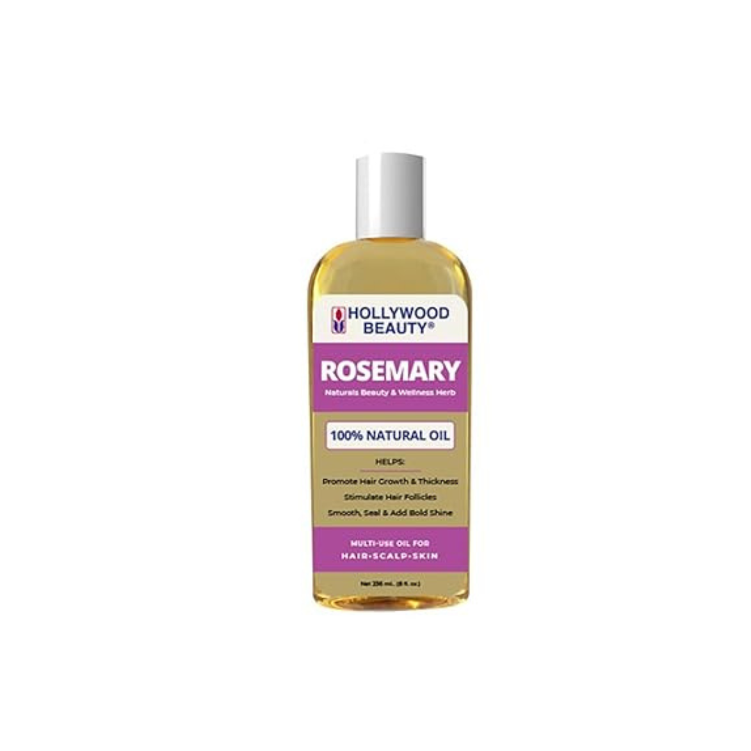 Hollywood Beauty Rosemary Oil for Hair, Scalp, & Skin, 8oz