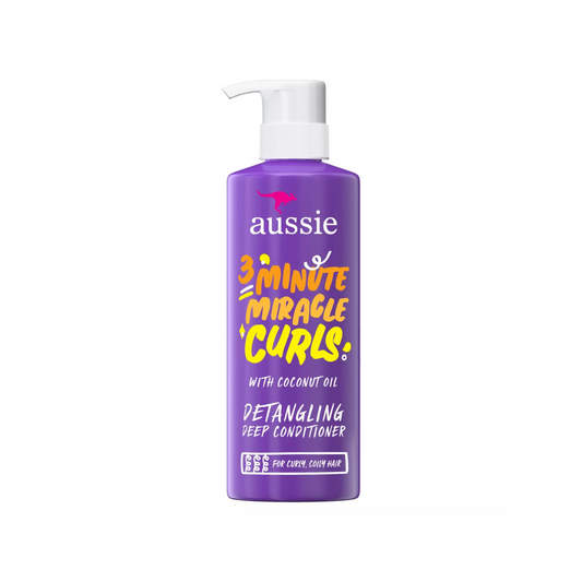 Aussie Paraben-Free Miracle Curls 3 Minute Miracle Conditioner with Coconut 16oz