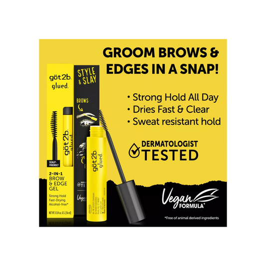 got2b Glued for Brows & Edges 2 in 1 -16ml