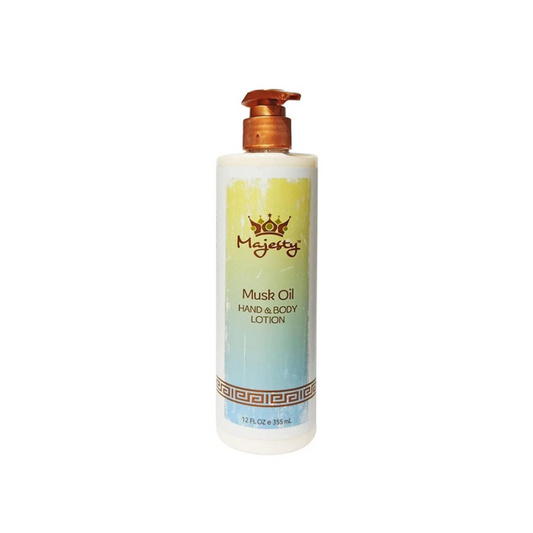 Majesty Musk Oil Hand and Body Lotion 12Oz