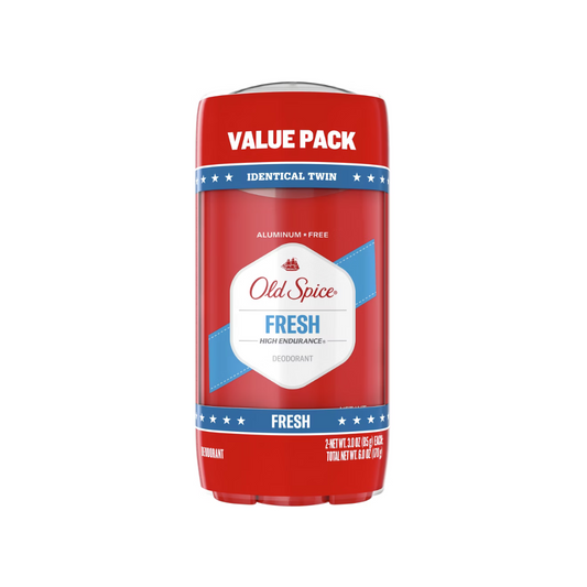 Old Spice Deodorant 3oz Fresh Solid(2 Pack) 3oz