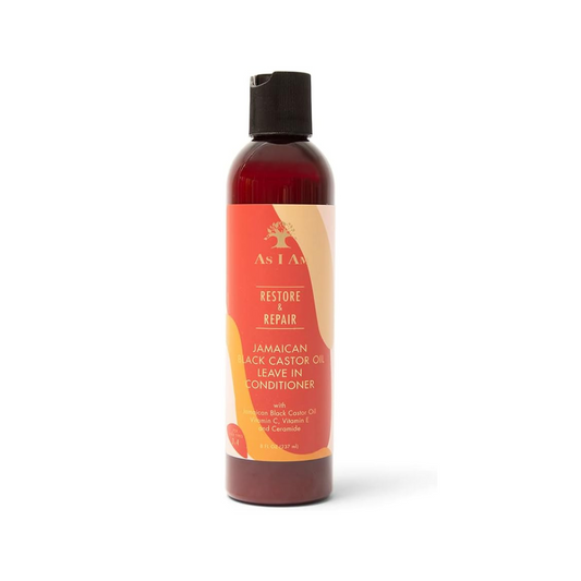 As I Am JBCO Jamaican Black Castor Oil Leave in Conditioner 8oz