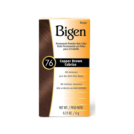 Bigen #76 Copper Brown Permanent Powder 0.21oz