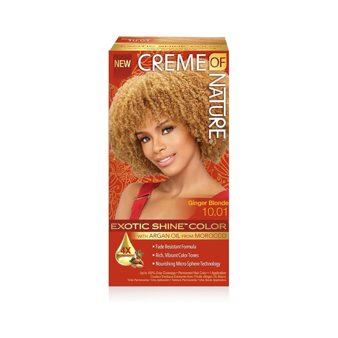 Creme of Nature Exotic Shine Color, Ginger Blonde, 10.01