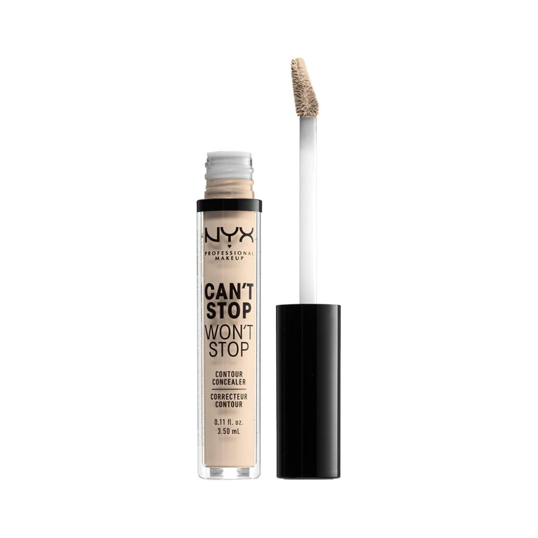 NYX PROFESSIONAL MAKEUP Can't Stop Won't Stop Contour Concealer, Fair 1.5 3.5ml