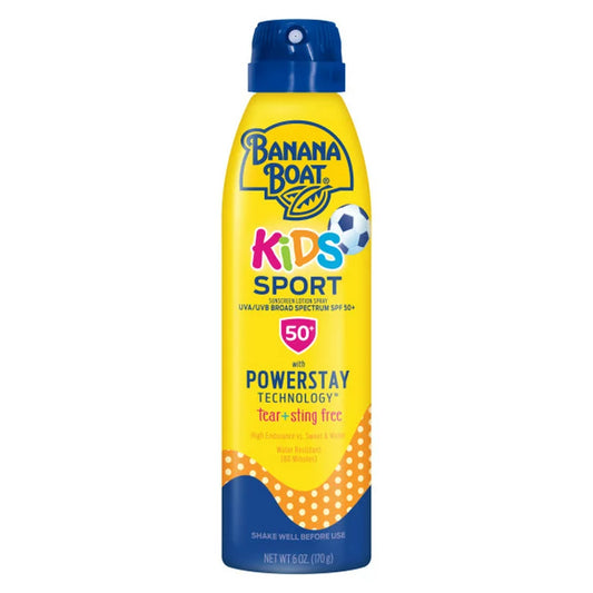 Banana Boat Kids Sports Sunscreen Lotion Spray 6oz