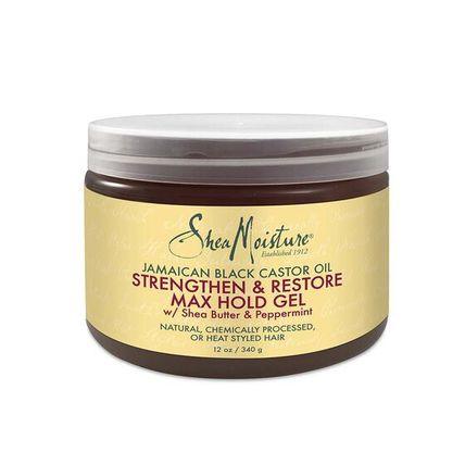 Shea Moisture Jamaican Black Castor Oil Strengthen Restore Max Hold Gel 12oz - USA Beauty