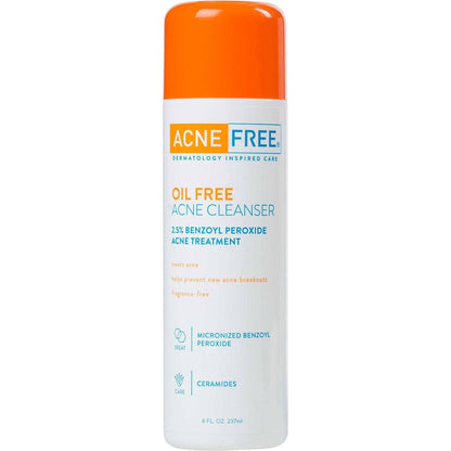 Acne  Free Oil Free Acne Cleanser 8oz - African Beauty Online