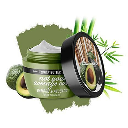 Aj Not Ur Average Curl Bamboo&Avocado Masque 8oz - African Beauty Online