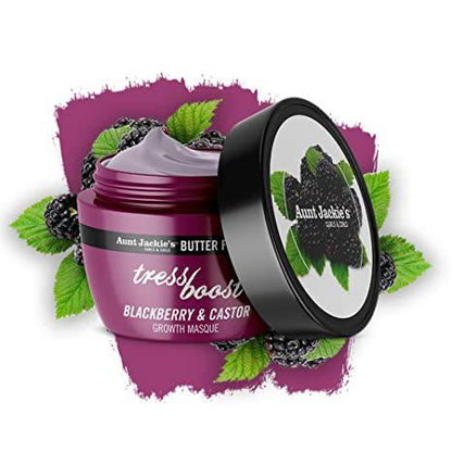 Aj Tress Boost Bf Blackberry&Castor Masque 8oz - African Beauty Online