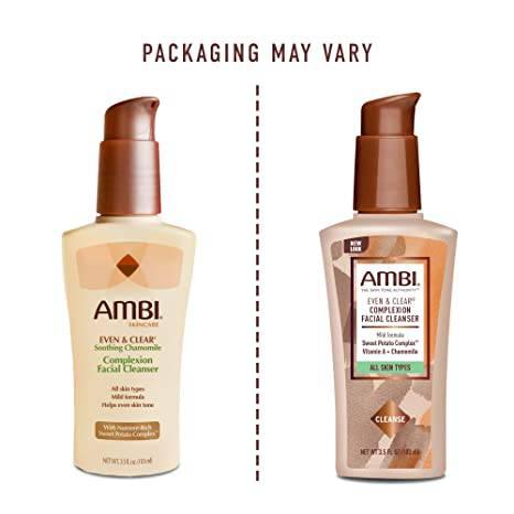 Ambi Even & Clear Complexion Facial Cleanser 3.5oz - African Beauty Online