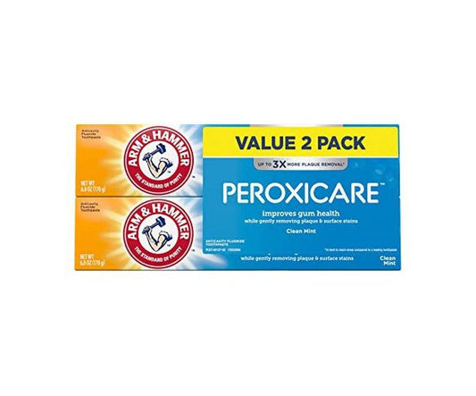 Arm & Hammer PeroxiCare Tartar Control Fluoride Toothpaste with Baking Soda & Peroxide - Keep Your Smile Bright and Healthy - Experience Unbeatable Protection Against Tartar Build-Up - African Beauty Online