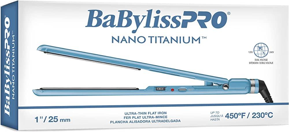 Babybliss-Pro-Nano-Titanium-1-25Mm-Mini-Flat-Iron - African Beauty Online