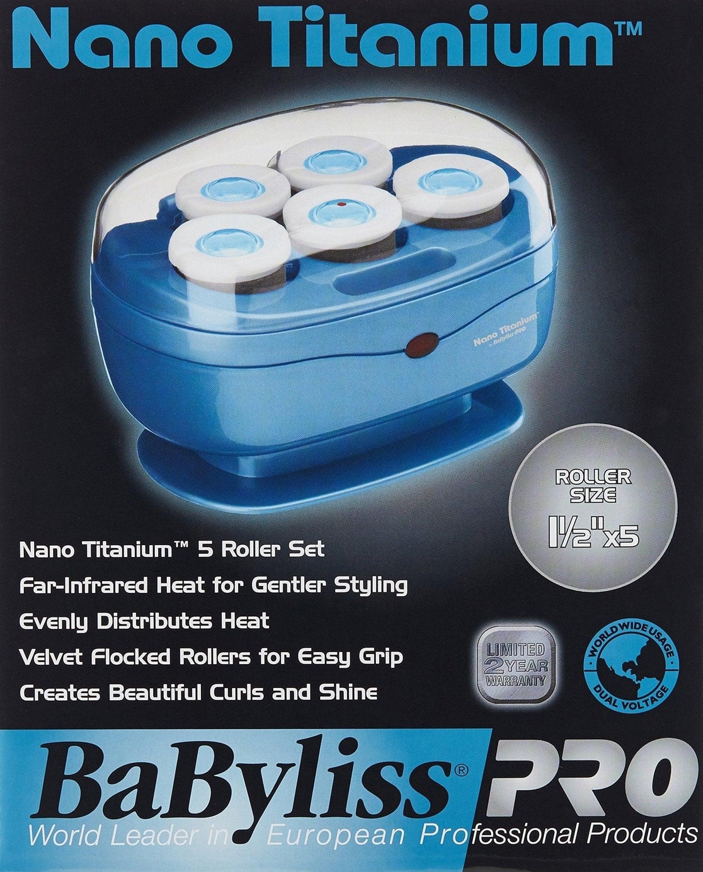 Babybliss-Pro-Nano-Titanium-5Pcs-Roller-Setter - African Beauty Online