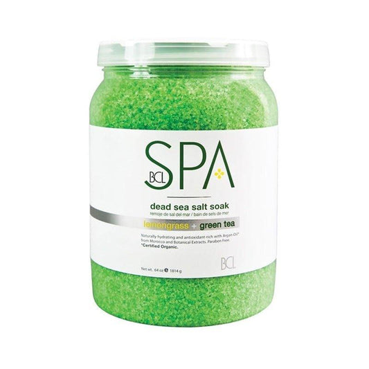 Bcl-Spa-Lemongrass-Green-Tea-Dead-Sea-Salt-Soak-64Oz - African Beauty Online