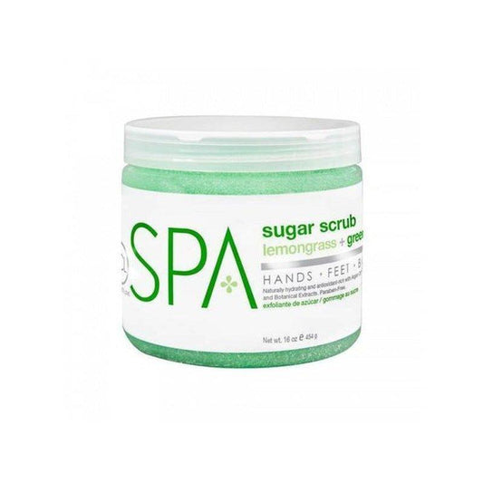 Bcl-Spa-Lemongrass-Green-Tea-Sugar-Scrub-16Oz - African Beauty Online