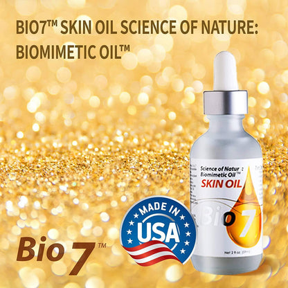 Bio7 skin oil science of nature: Biomimetic oil 2fl oz - African Beauty Online