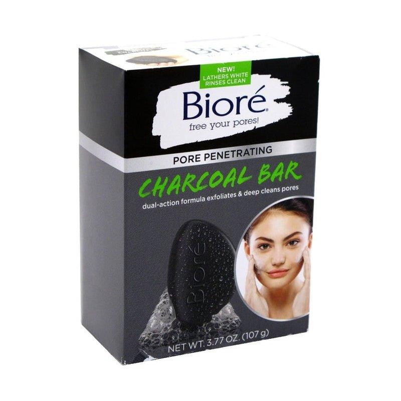 Biore-Charcoal-Bar-Pore-Penetrating-3-77Oz - African Beauty Online