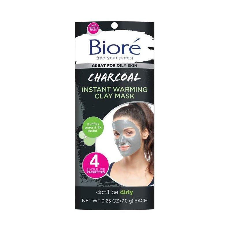 Biore-Charcoal-Instant-Warming-Clay-Mask-7-0G - African Beauty Online