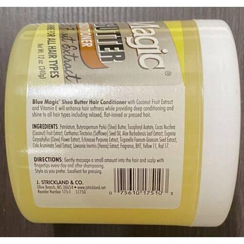 Blue Magic Shea butter hair conditioner 12oz - African Beauty Online