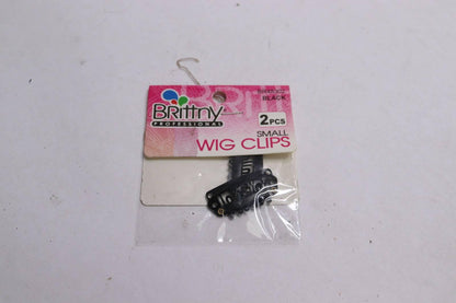 BR48302 [Black] Small 2pcs wig clips - African Beauty Online