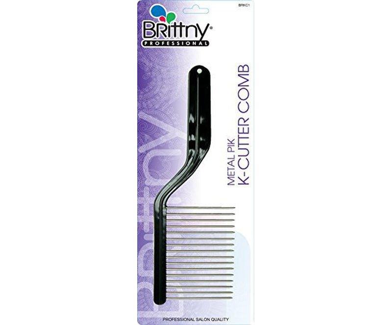 Brittny-Professional-Metal-Pik-K-Cutter-Comb - African Beauty Online