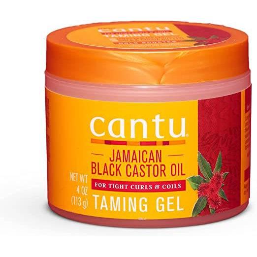 Cantu Jam Black Castor Taming Gel 4oz - African Beauty Online