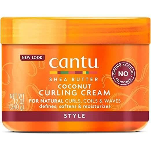 Cantu Shea Butter For Natural Hair Coconut Curling Cream, 12oz (340g) - African Beauty Online