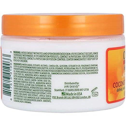 Cantu Shea Butter For Natural Hair Coconut Curling Cream, 12oz (340g) - African Beauty Online