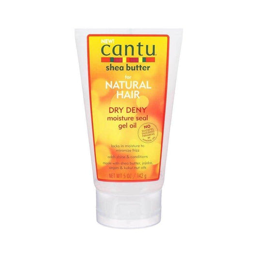 Cantu-Shea-Butter-For-Natural-Hair-Dry-Deny-Moisture-Seal-Gel-Oil-5Oz-142G - African Beauty Online