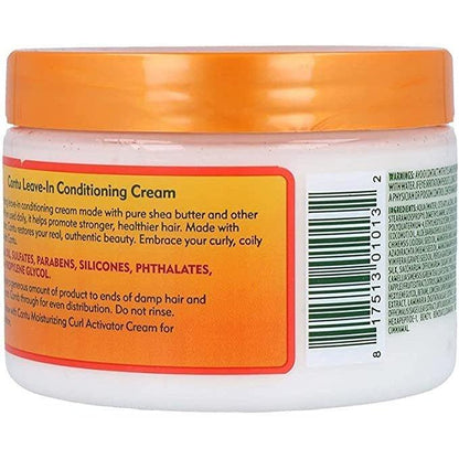 Cantu Shea Butter for Natural Hair Leave-In Conditioning Cream, 12oz (340g) - African Beauty Online