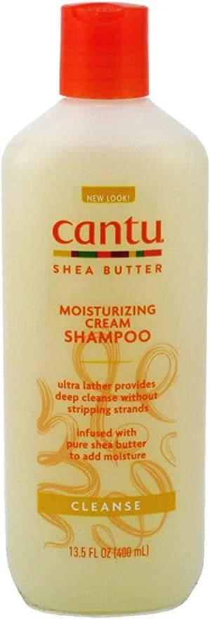 Cantu Shea Butter Moisturizing Cream Shampoo, 13.5oz (400ml) - African Beauty Online