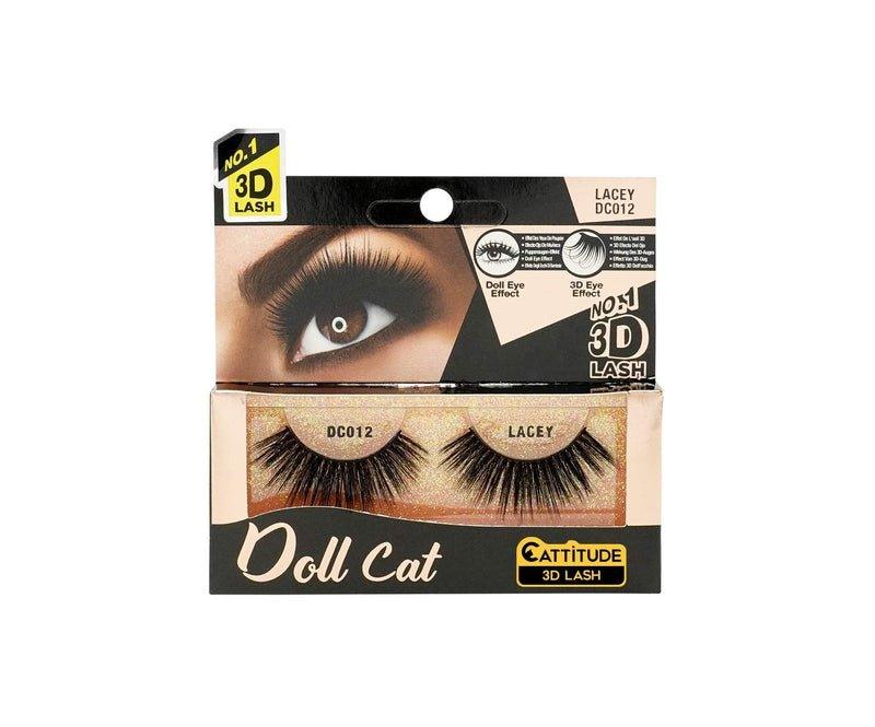 Cattitude-3D-Lashes-Lacey-Doll-Cat-3D-False-Eyelashes-Lightweight-Reusable-Cruelty-Free - African Beauty Online